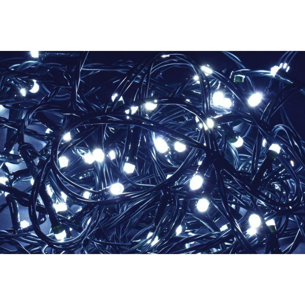 Изображение товара Гирлянда Нить 5м 50LED белая с контроллером 8 режимов