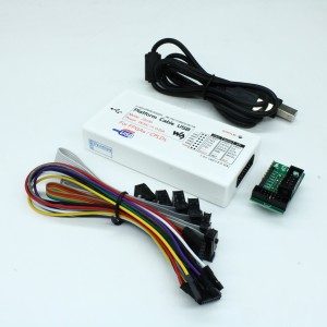 PLATFORM CABLE USB, USB-совместимый загрузочный кабель для внутрисхемного конфигурирования и программирования всех CPLD и FPGA от Xilinx.