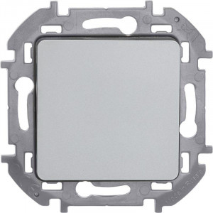 Переключатель 1-кл. Inspiria 10А IP20 250В 10AX механизм алюм. Leg 673652