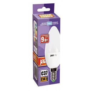 Лампа светодиодная PLED-SP 9Вт C37 свеча 5000К холод. бел. E14 820лм 230В 2859488A