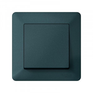 ATLASDESIGN AIR 1-постовая РАМКА, ИЗУМРУД/дымчатый черный ATN220801