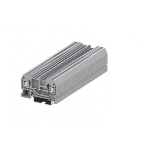 Проходная клемма 215921, Проходная клемма, тип фиксации провода: пружинный, номинальное сечение: 1,5 мм кв., 18A, 800V, ширина: 4 мм, цвет: серый, тип монтажа: DIN35