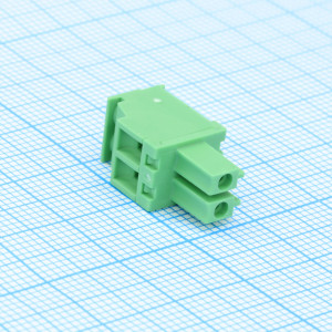 15EDGKB-3.81-02P-14-100A(H), Разъемный клеммный блок. Серия 15EDGKB-3.81 2 контакта