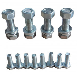 Комплект крепежа для ОГК/ОКК-6/7/ОП2ф/ОГКс-6 (болт М16х60 - 4шт; гайка М16 - 4шт; шайба Ф16 - 4шт; гровер С16 - 4шт) В00005712