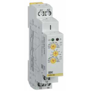 Реле повыш.напряжения ORV. 1ф 220 В AC ORV-02-A220
