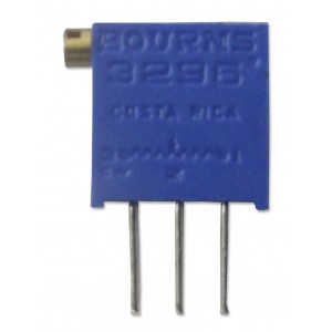 3296X-1-105LF, Потенциометр многооборотный керметный 1МОм 0.5Вт PC PIN