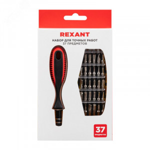 Набор отверток для точечных работ (37 предметов) REXANT 12-4702