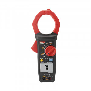 UT205B, Токоизмерительные клещи, 1000В, 1000А, 40МОм, NCV, емкость, частота