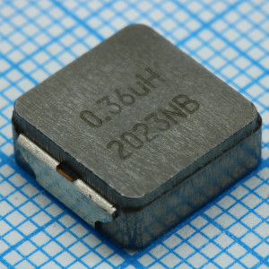 IHLP4040DZERR36M01, Индуктивность силовая проволочная 0.36мкГн ±20% 100кГц порошковое железо 31.5A 0.0014Ом по постоянному току 4040