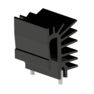 693-50, Радиаторы Heat Sink, Board Mount, TO220, Integrated Clip, Black Anodized, Solder to PCB Attachment, 50mm Length, 35.05mm Height, 22mm Width