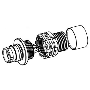 A10WAM-P09XMM0-0000, Цилиндрические защелкивающиеся разъемы CONN PLUG MALE 9POS SOLDER CUP
