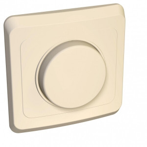 ЭТЮД C/У СВЕТОРЕГУЛЯТОР (диммер) поворотный 300 Вт, 230 В, КРЕМОВЫЙ, Россия C3(2) DC-001K