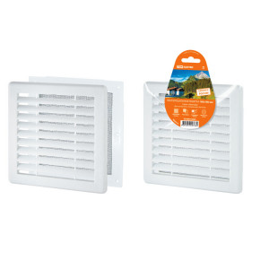 Решетка разъемная с москитной сеткой, 180х180 SQ1807-0024