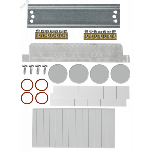 Корпус пластиковый КМПн-6 IP65 черн. прозр. дверь TEKFOR TF5-KP72-N-06-65-K03-K02