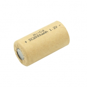 Аккумулятор 23х43мм D-SC2000HP, Аккумулятор никель-кадмиевый (Ni-Cd)