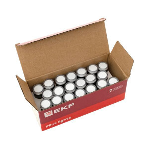 Матрица светодиодная AD16-16HS белая 24 В AC/DC (16мм) PROxima ledm-ad16-24-w, Лампа сигнальная d16-24V бел светодиодная