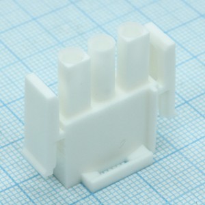 350766-1, Корпус разъема Серия Universal MATE-N-LOK, розетка, 3 вывод(-ов), 6.35 мм