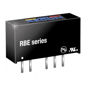 RBE-0505S, Преобразователь DC-DC на печатную плату вход 5В выход 5В 0.2A 1Вт 5-Pin SIP туба