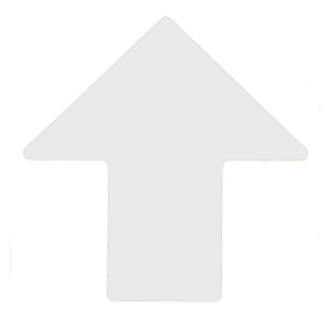 gws104429, Стрелки, длина 254 мм, ширина 101,6 мм, белые, (100 шт./упак). Материал B-514.