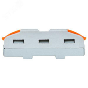 Строительно-монтажная клемма СМК 222-424 разветвительная 4 выхода 0,08-4 мм2 plc-smk-422-4