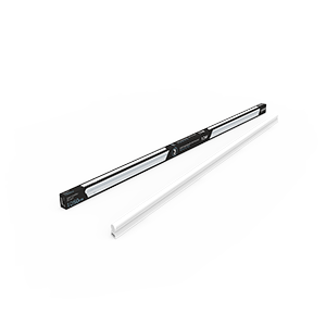 Светильник светодиодный Black 12Вт 4000К IP20 1000лм 170-264В 865х22х36мм ДВО линейный накладной бел. 130511212