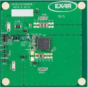 XR79106EVB, Средства разработки интегральных схем (ИС) управления питанием XR79106 Eval Board