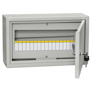 Корпус металлический ЩРн-18 (265х440х120мм) IP31 TITAN 3 MKM14-N-18-31-Z