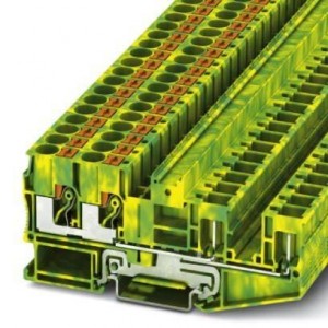 3061842, Клеммные колодки для DIN-рейки PT 6-QUATTRO/2P-PE