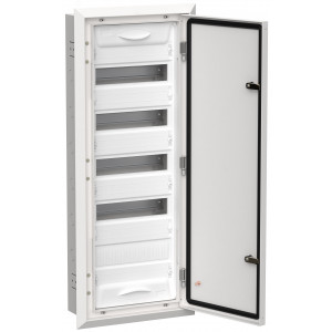 TITAN 5 Корпус металлический ЩРв-60 (1х60) 880х365х130мм IP31 белый (одна дверь) TI5-50-V-060-31
