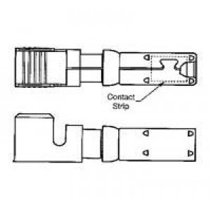213843-3, Стандартные цилиндрические контакты SOCKET CONTACT 8-10