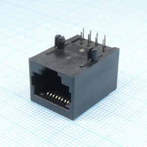 KLS12-151-8P8C-1-01, Разъем на плату 8P8C, тип 9