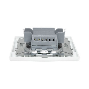 Выключатель 1-кл. СП Минск 10А IP20 с индикатором бел. Basic ERV10-121-10