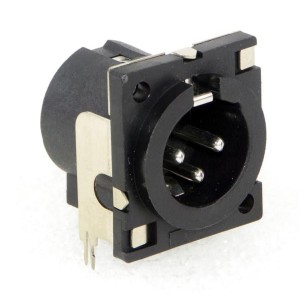 PQG3MRA112, Разъемы XLR 3P QG PCB PLUG