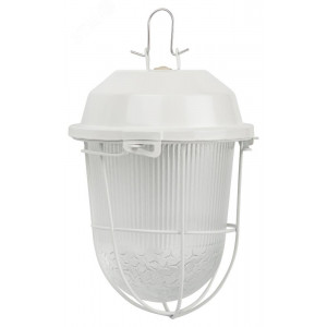 Светильник НСП 02-100-003 с решеткой Желудь сталь стекло IP54 E27 max 100Вт 170х300 белый Б0052019
