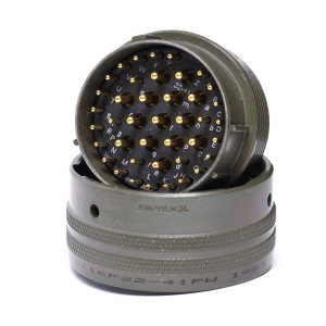 MS3116F22-41PW, Круговой мил / технические характеристики соединителя 41P Sz 22 Straight Plug Pin