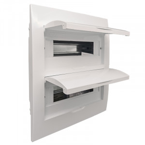 Бокс пластиковый ЩРВ-П-24 IP41 белый (белая дверца) 11-0225