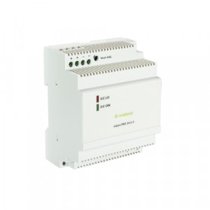 Источник питания WIPOS PB1 24-2.5, Источник питания, однофазный, 24 V / 2,5 A, 60 W; диапазон входных напряжений: 90 – 264 V AC, 120 – 375 V DC; габариты (мм): ширина x высота x глубина: 71 x 91 x 57; вес 0,25 кг; монтаж: на DIN рейку, температура окружающей среды –25°C…+70°C