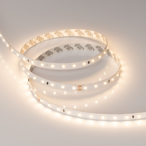 Лента IC-A72-10mm 48V Warm3000 (3.8 W/m, IP20, 2835, 60m) 032190, Стабилизированная светодиодная лента длиной 60м с подключением с одной стороны IC-A72, открытая. Светодиоды 2835, 72 шт/м (4320 шт на 60 м), белая плата, ширина 10 мм, скотч 3M. Цвет ТЁПЛЫЙ 3000К, цветопередача CRI>85, угол 120°. Питание 48 В, мощность 3.