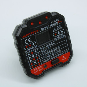 HT106D, Тестер розеток и УЗО