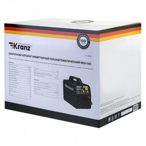 Аппарат сварочный инверторный полуавтоматический MIG-160 11-0926