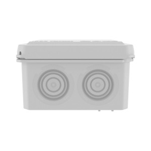 Коробка ответвительная с 8+2 кабельными вводами д.20/20мм, IP55,70х70х40мм 53770