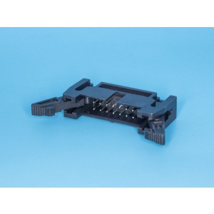 SCM-14, Вилка на плату, вертикальный монтаж 14pin(2х7), шаг 2.54мм