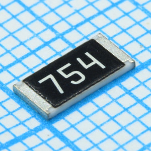 RC-12K754JT, Толстопленочный ЧИП-резистор 2512 750кОм ±5% 1Вт -55°С...+155°С