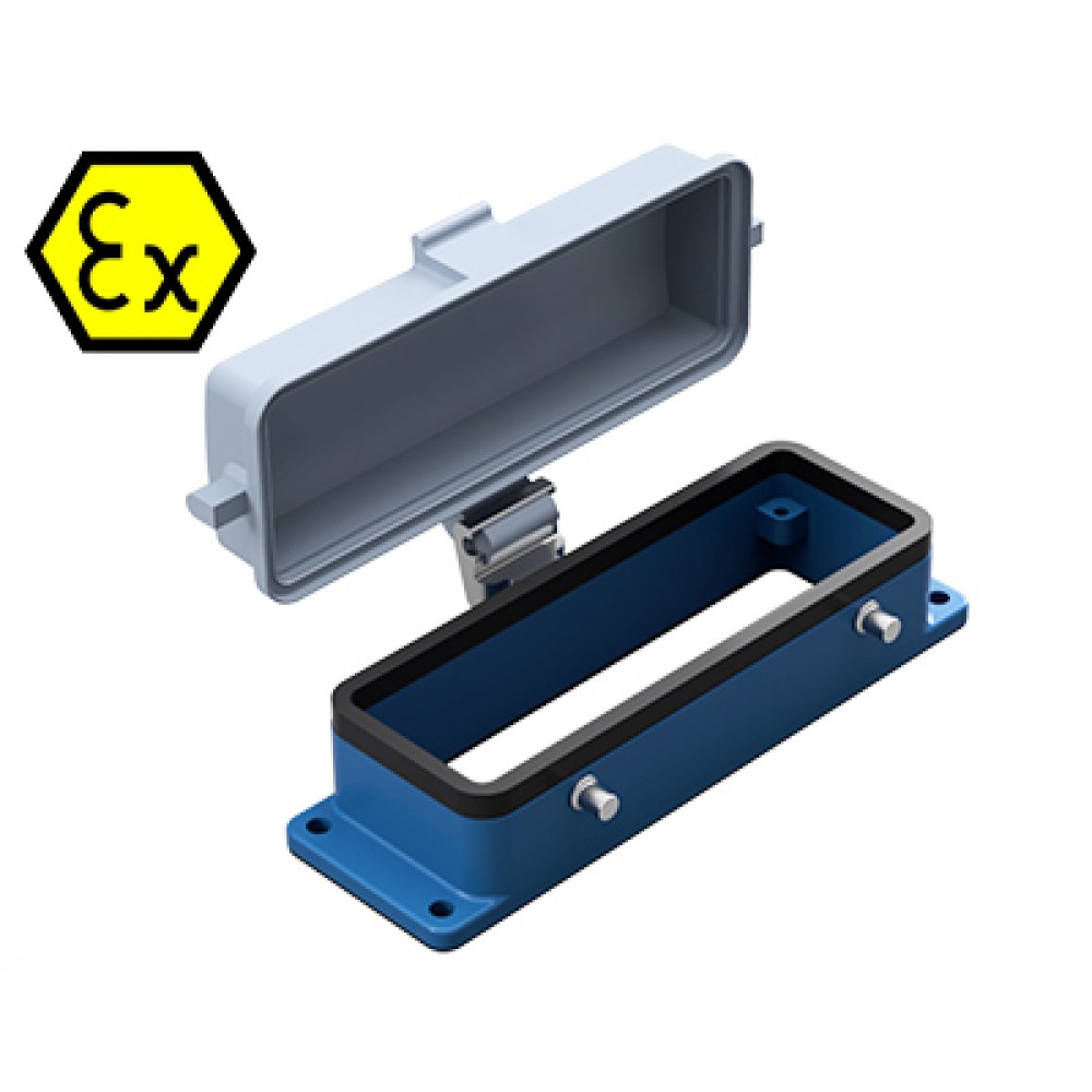 Изображение товара Открытое основание разъема EX 70.325.2428.9 из цинкового сплава для промышленных установок