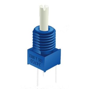 3360Y-1-503LF, Потенциометры 6MM PANEL CONTRL 50K ST COND PLASTIC