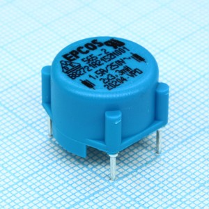 B82721A2152N001, Дроссель силовой с кольцевым ферритовым сердечником (с токовой компенс.) 2x3.3mH 1.5A, горизонтального исполнения