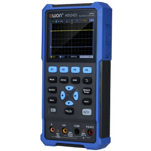 HDS242S, Портативный 2-х канальный осциллограф 40 МГц с генератором и русским интерфейсом