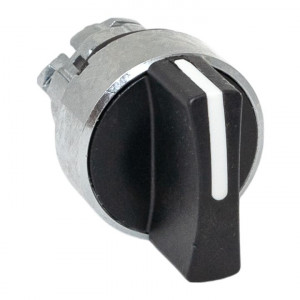 Исполнительный механизм переключателя ХB4 на 2 положения возвратный без фиксации, без подсветки с короткой ручкой IP65 EKF XB4BD2-65