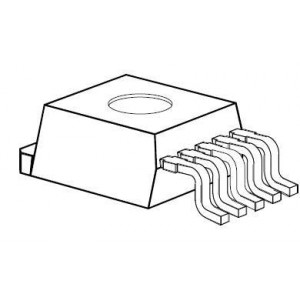 TLE4251GATMA1, LDO регуляторы напряжения LW Drop VOLT Tracker 400mA