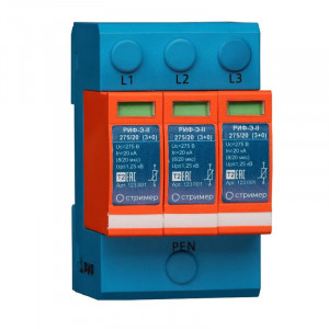 Устройство защиты от импульсных перенапряжений РИФ-Э-II 275/20 (3+0) 123001